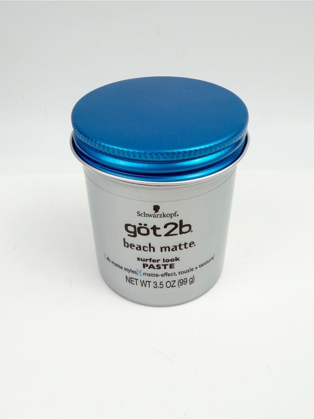 Schwarzkopf Got2B Beach Matte Surfer Look Paste 3.5 oz New